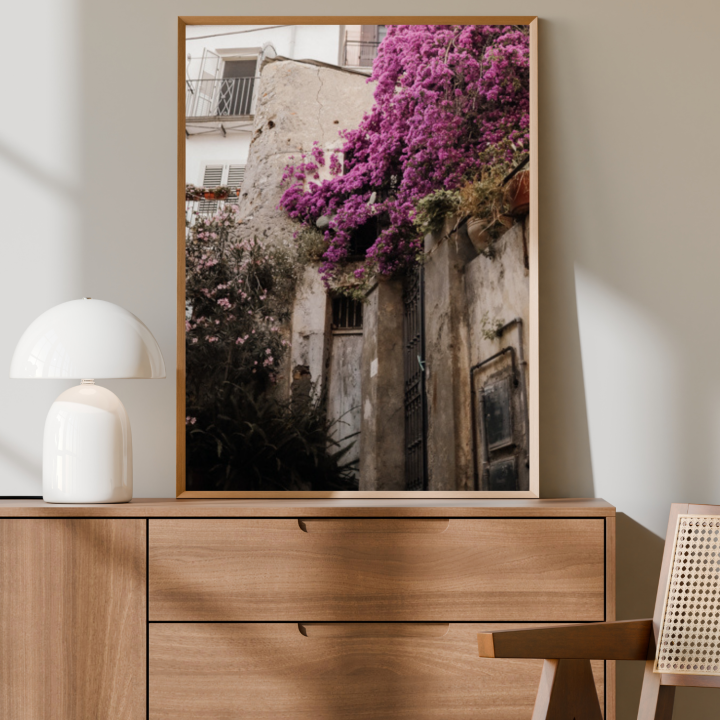 Autorski plakat włoska architektura premium – elegancka dekoracja do domu i salonu