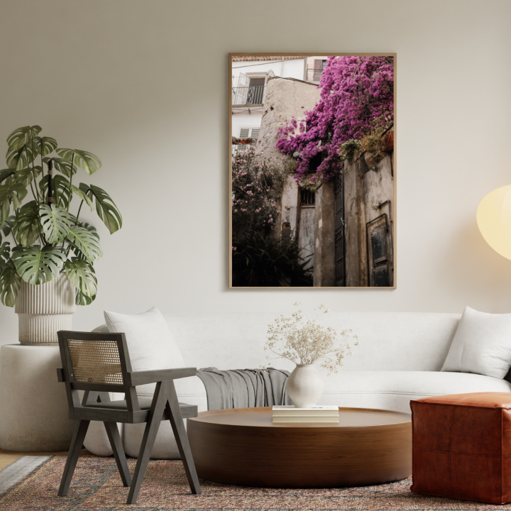 Autorski plakat włoska architektura premium – elegancka dekoracja do domu i salonu