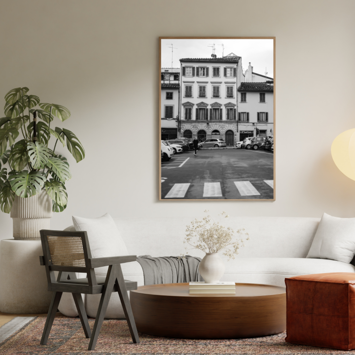 Klimatyczny plakat z florencji