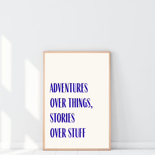 Inspirujący plakat na prezent dla miłośników podróżowania - dekoracja na ścianę do salonu