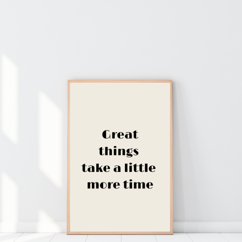 Motywacyjny plakat 30x40 cm na prezent dla ambitnej kobiety