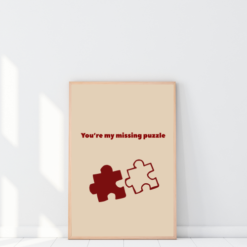 Autorska kompozycja na ścianę dla zakochanych