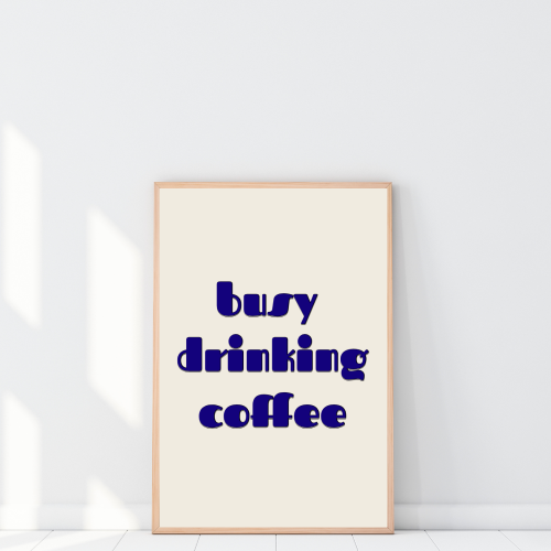 Dekoracja ścienna dla kawosza