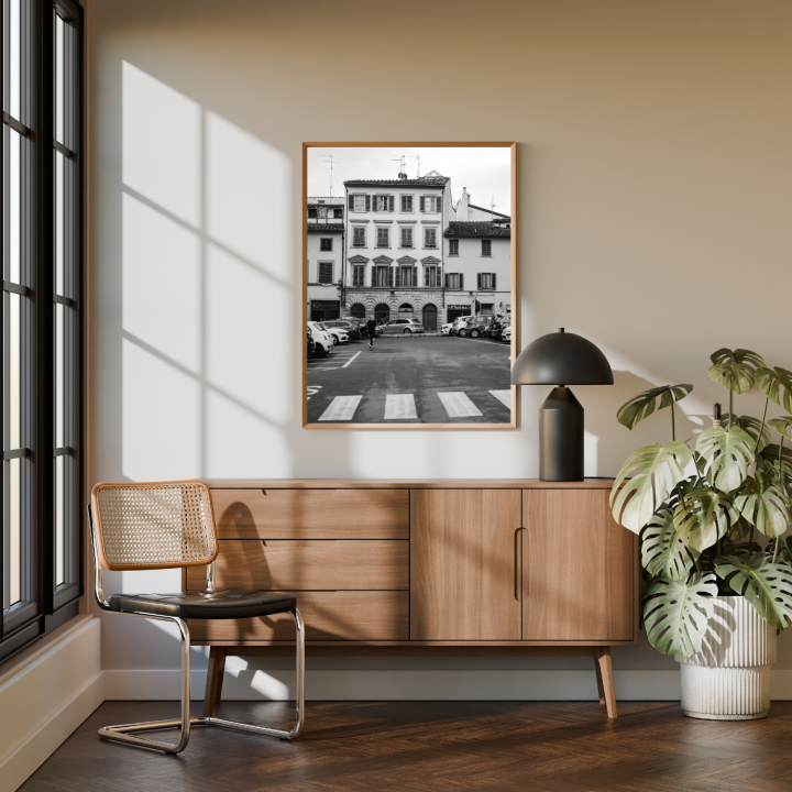 Klimatyczny plakat do dekoracji wnętrza - autorska fotografia fine art