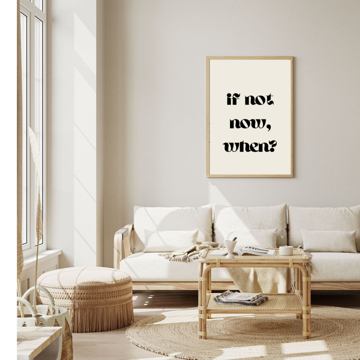 Plakat na ścianę do biura napis to grafika do domowego miejsca pracy i biurka
