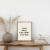 Minimalistyczny plakat do dekoracji salonu lub domowego biura