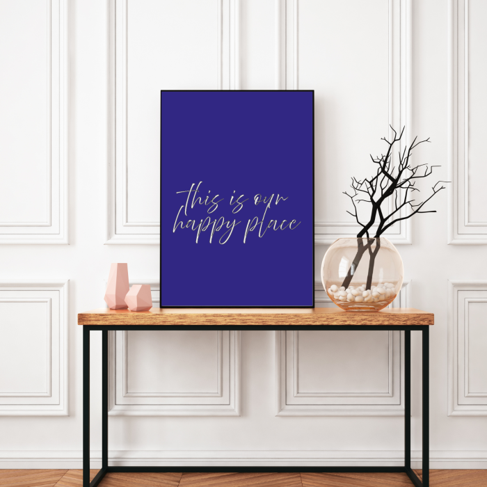 Klasyczny plakat do przedpokoju na ścianę to elegancka dekoracja wnętrza
