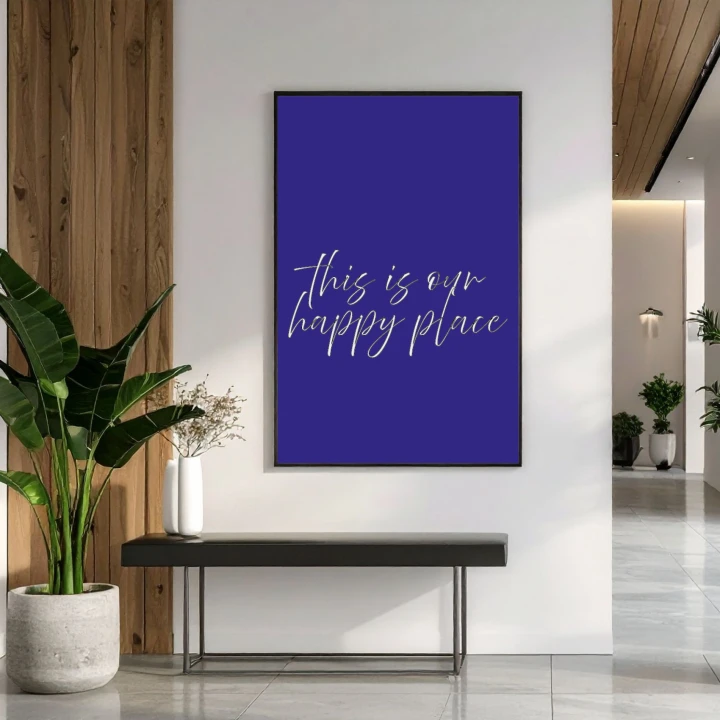 Plakat do przedpokoju lub wiatrołapu - dekoracja ścienna