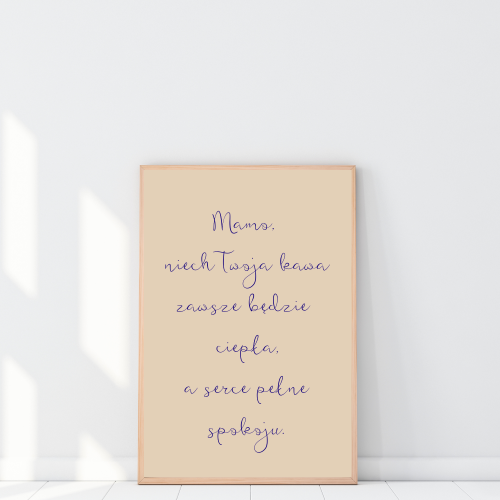 Plakat z życzeniami dla mamy na Dzień Mamy to wzruszający prezent, który wywołuje emocje