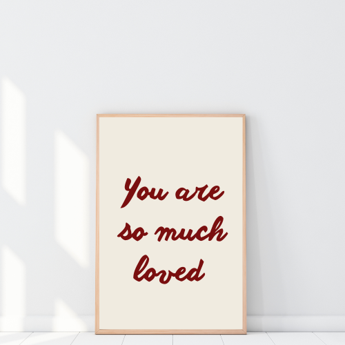 Stwórz przytulny pokój dziecka – minimalistyczny plakat typograficzny 20x30 cm do pokoju maluszka