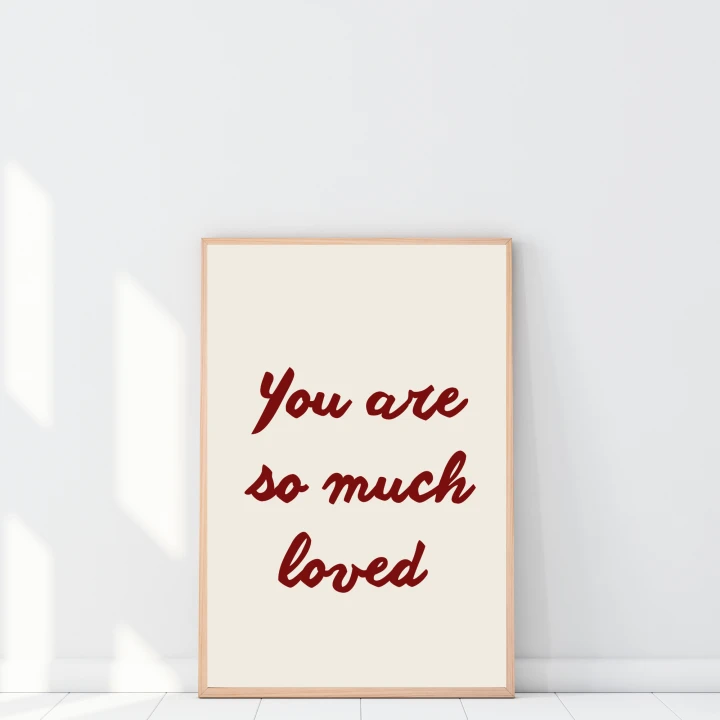 Stwórz przytulny pokój dziecka – minimalistyczny plakat typograficzny 20x30 cm do pokoju maluszka