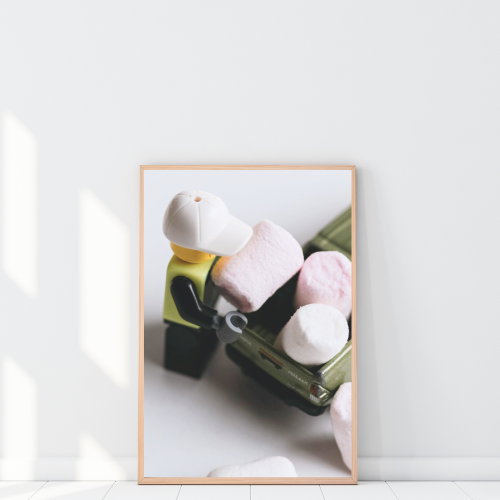 Plakat dla dziecka z motywem klocków – idealna dekoracja do pokoju