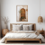 Stylowy plakat we włoskim stylu do sypialni nad łóżko do jasnego wnętrza