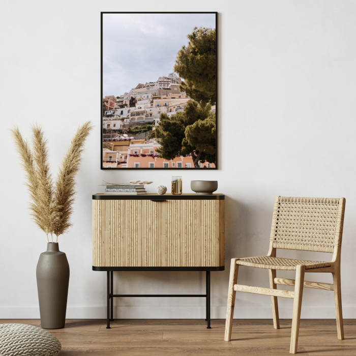 Plakat dekoracyjny Widok z Positano - nowoczesny i oryginalny dodatek do wnętrza